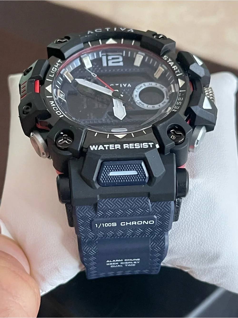 Activa X Invicta Analog- Digital Men's Watch - 49mm. Blue & Black , New